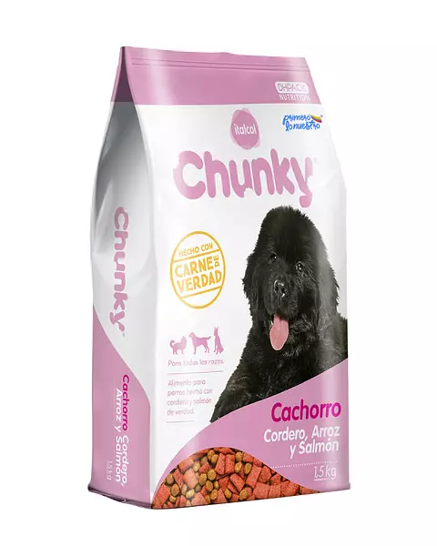 Purina Chunky Cachorro Cordero y Salmon 