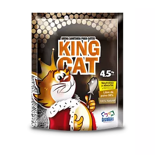 Arena Sanitaria King Cat Negra 