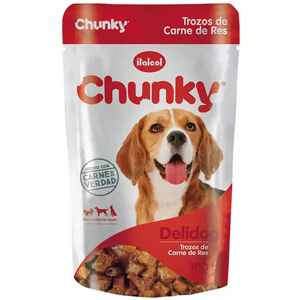 Comida Humeda Chunky  perro Multisabor 