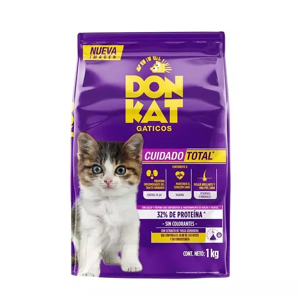 Comida Gato Don Kat  Gaticos  Cuidado Total 