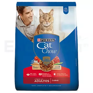Comida Gato  Cat Chow Adulto Carne 