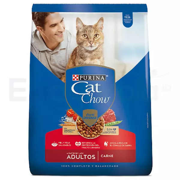 Comida Gato  Cat Chow Adulto Carne 