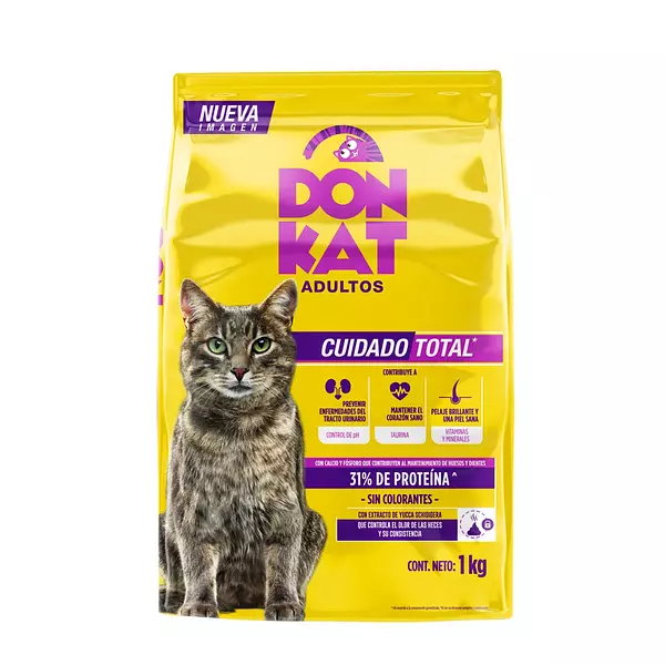 Comida Gato Don Kat  Adultos Cuidado Total 