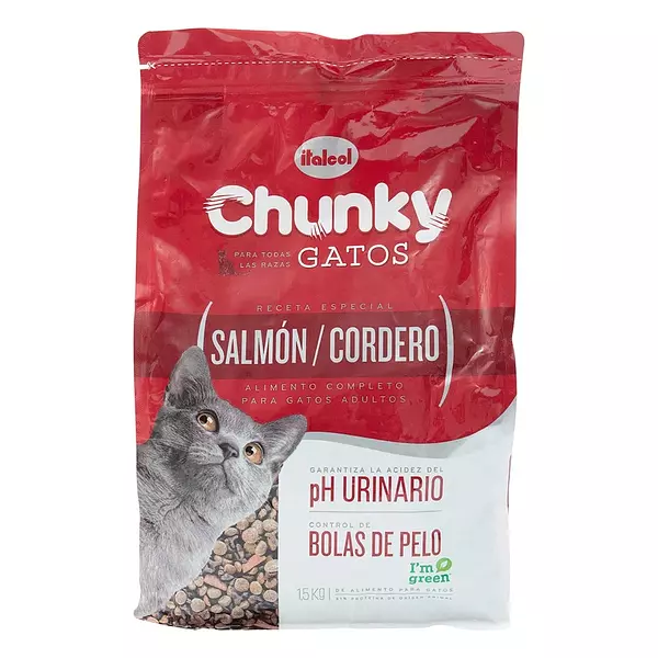 Comida Gato Chunky Salmon y Cordero 