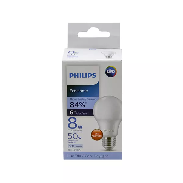 Bombillo Philips 8w