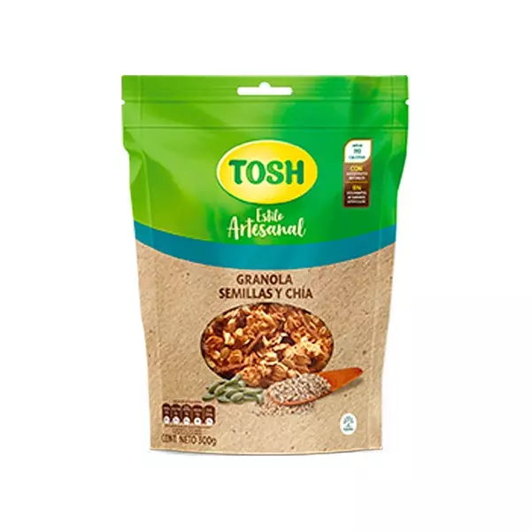 Tosh Granola Semilla y Chia 