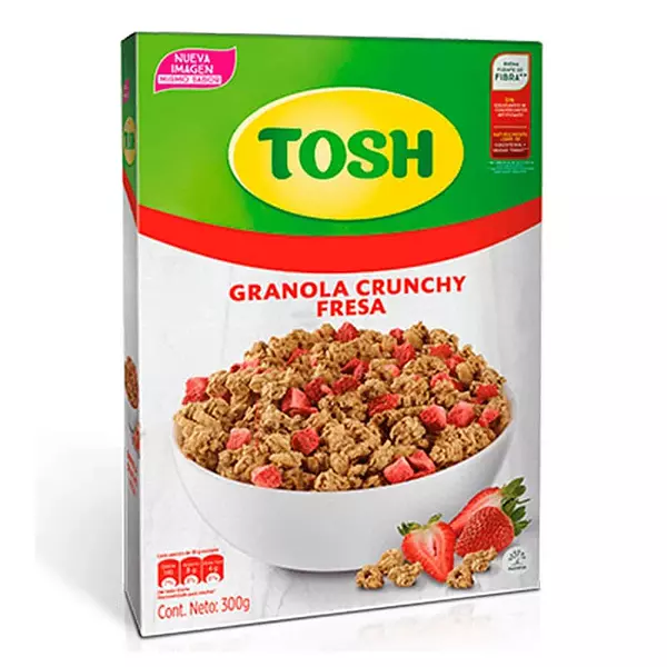 Tosh Granola Crunchy Fresa 