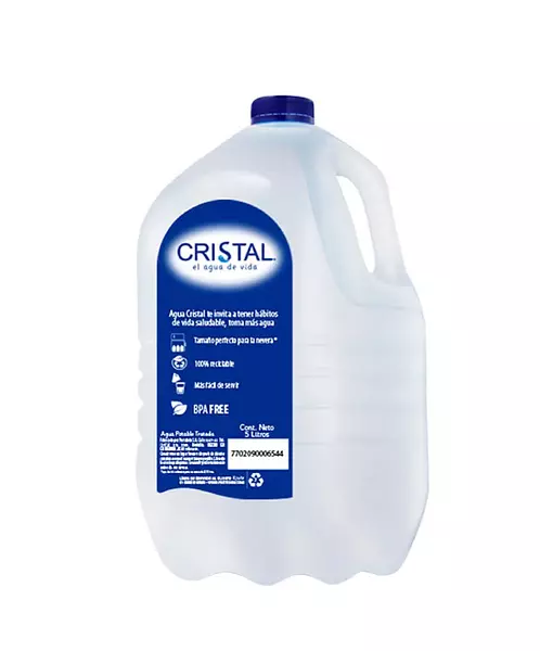 Bibon de Agua Cristal 