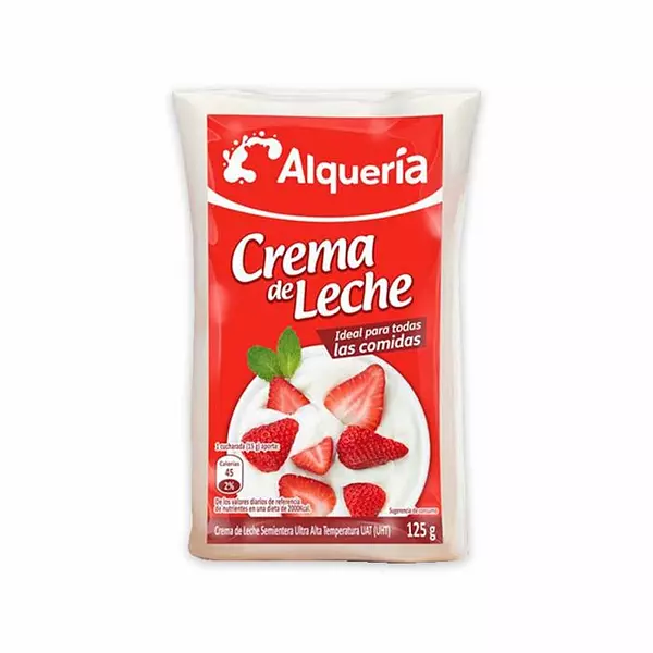 Crema de leche Alqueria Pequeña 