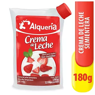 Crema de leche Alqueria Mediana 