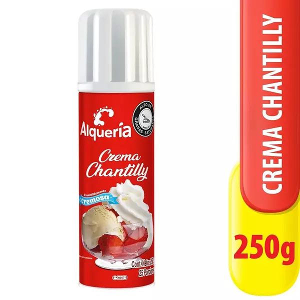 Crema Chantilly Aerosol Alqueria 