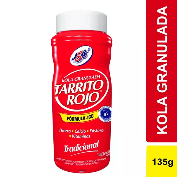 Tarrito Rojo Frasco 