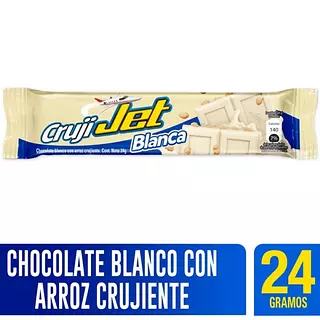 Chocolatina Jet Cruji Blanca 