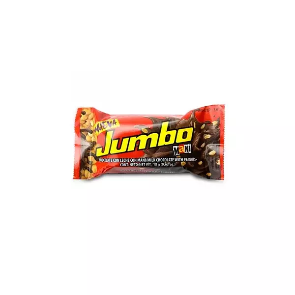 Chocolatina Jumbo Mani Pequeña 