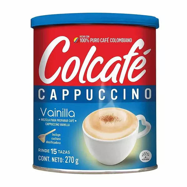 Colcafe Cppuucino VainillaTarro