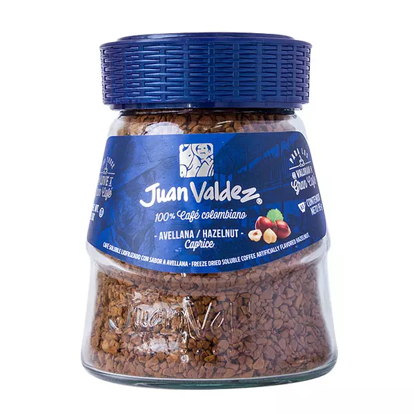 Cafe Soluble Juan Valdes Sabor Avellana