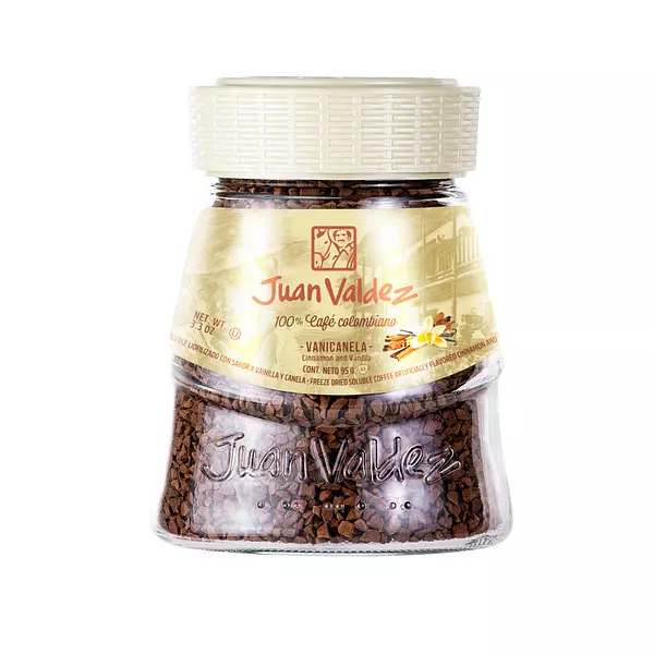 Cafe Soluble Juan Valdes Sabor Vainilla Canela