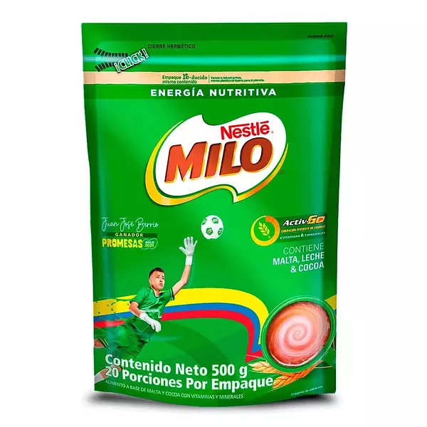 Bebida Achocolatada Milo Energía nutritiva