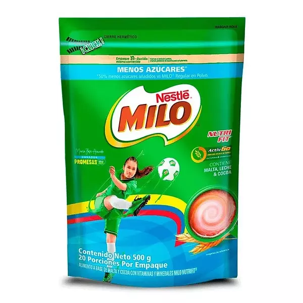 Bebida Achocolatada Milo Menos Azúcares