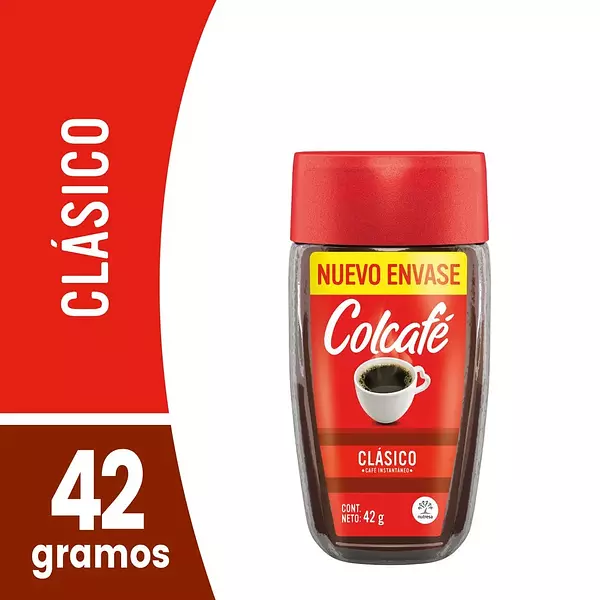 CAfé instantaneo Colcafé Suave Clasico