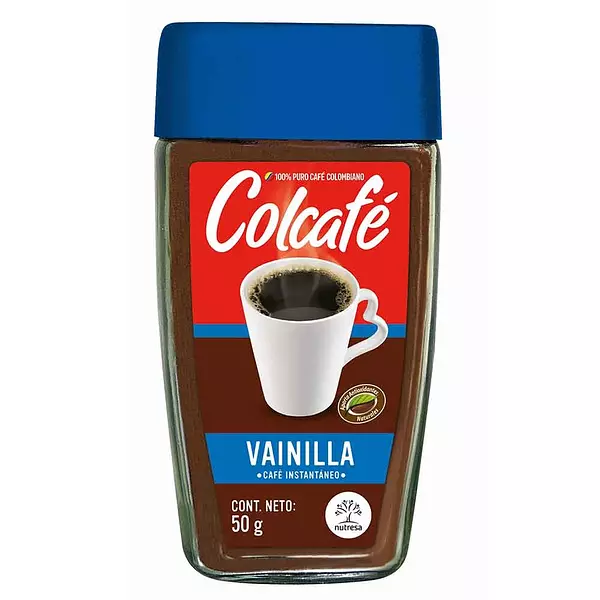 Café instantaneo Colcafé Vainilla