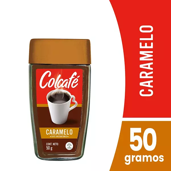 Café instantaneo Colcafé Caramelo