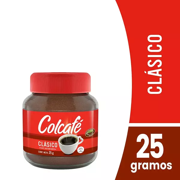 CAfé instantaneo Colcafé Suave Clasico