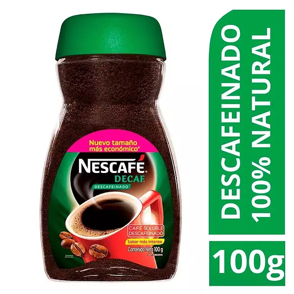 Café Soluble Nescafé Descafeinado