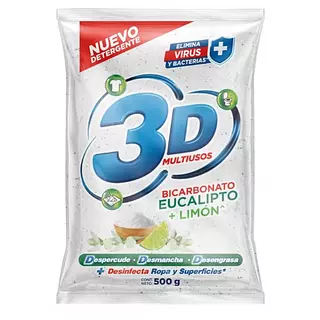 3D Multiusos Bicarbonato Eucalito + Limon 
