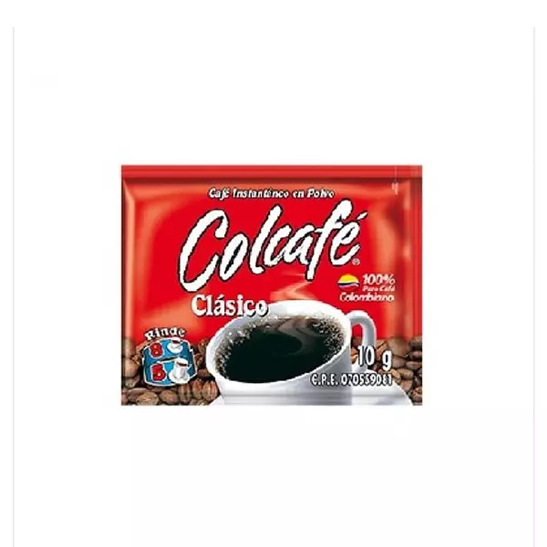 Café colcafé soluble clasicó