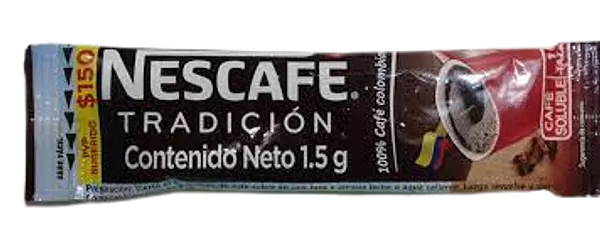 dedo de café nescafe intataneo tradicióm