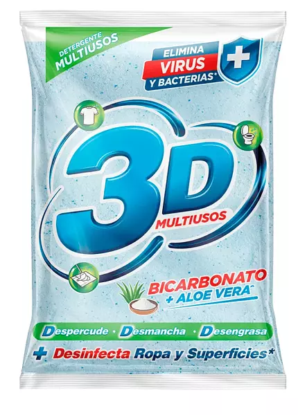 3D Multiusos Bicarbonato + Aloe Vera 