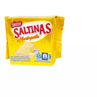 Galletas saltina nescle mantequilla taco x1