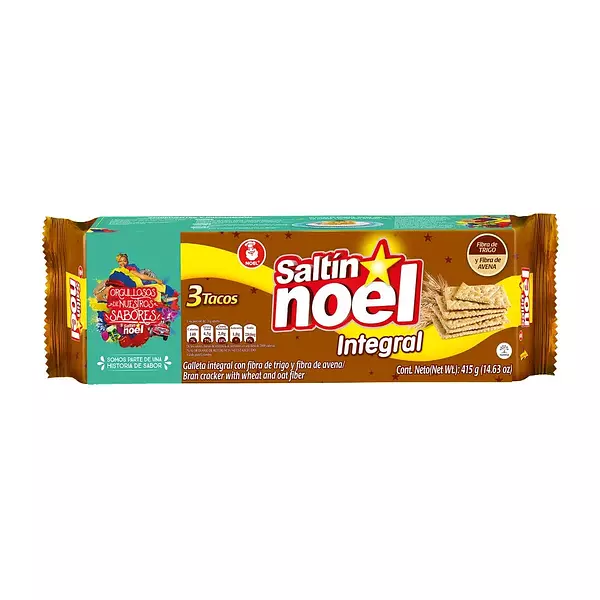 Galletas Saltín noel integral taco x3