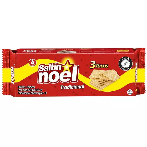 Galletas saltin noel tradicional taco x3