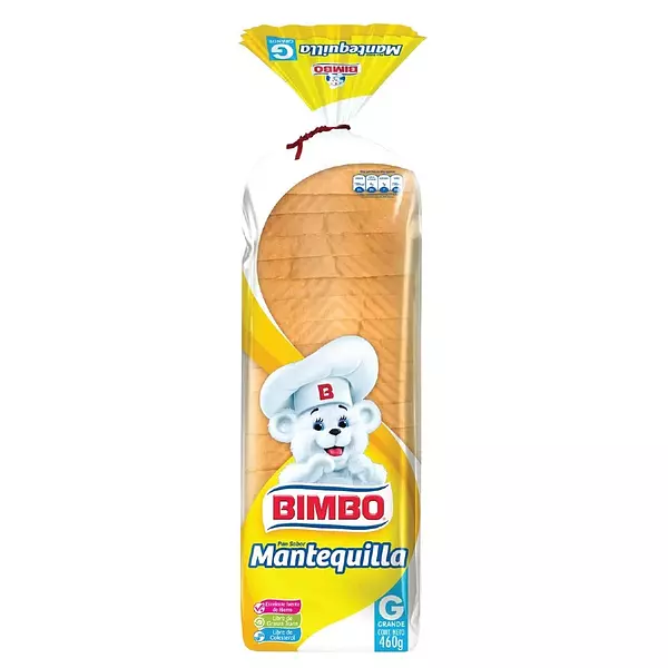 pan tajado bimbo mantequilla