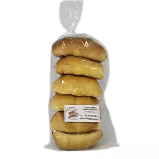 paquete de pan rollito en leche