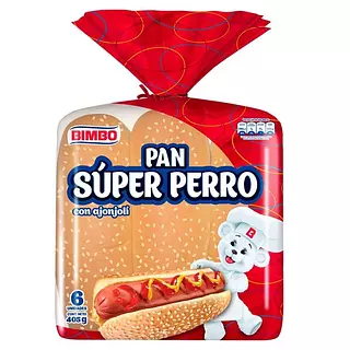 pan super pero bimbo x6