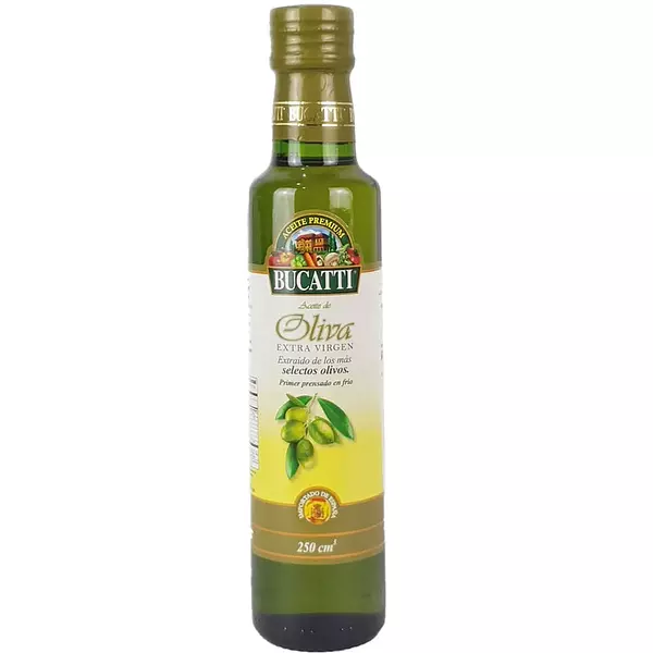 aceite de oliva extra virgen bucatti