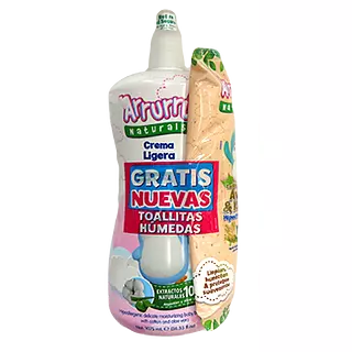 Crema Arrurru Ligera / Pañitos Humedos