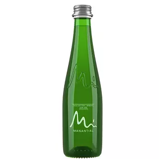 Agua Natural Manantial Con Gas