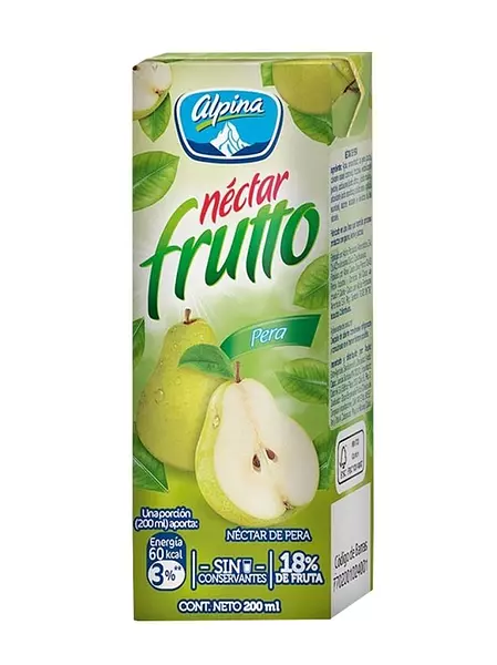 Jugo Frutto Alpina Pera Tetra