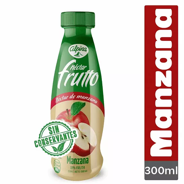 Jugo Frutto Alpina Manzana