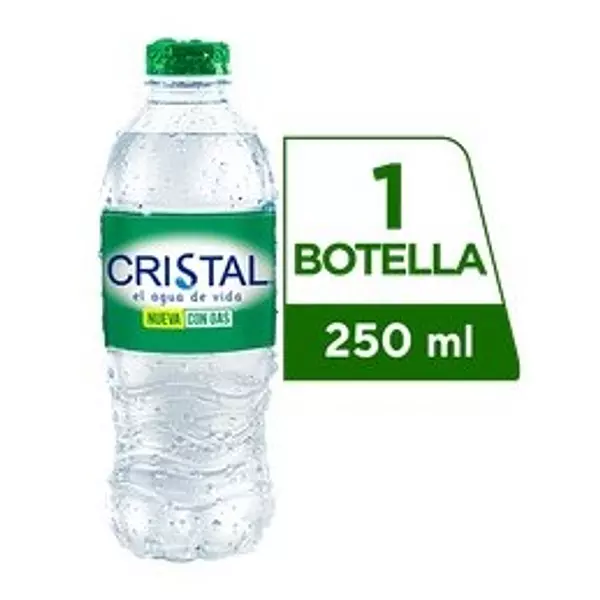 Agua Con Gas Cristal Pequeña