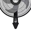 Ventilador Samurai Turbo Power Pared Negro