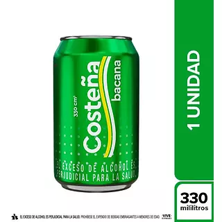 Cerveza Costeña Bacana