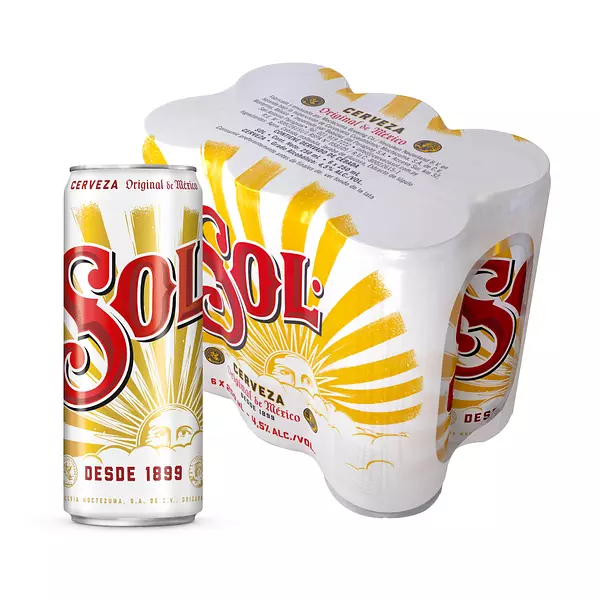 Cerveza Sol Sixpack