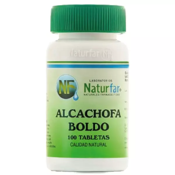 Alcachofa Boldo 100 Tabletas Naturfar