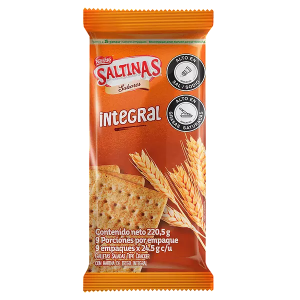 Galletas Saltina Nescle Integral Taco X1