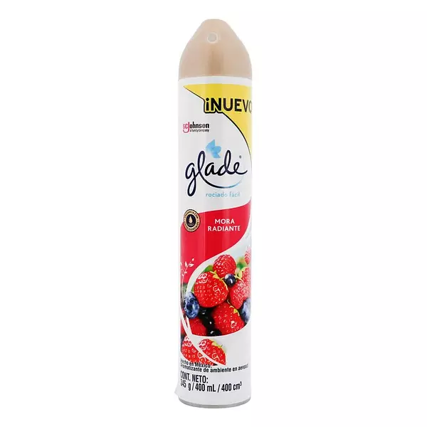 Ambientador Glade Aerosol Mora Radiante